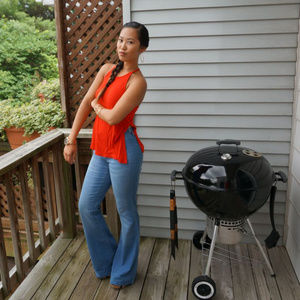 High Waisted Flare Jeans